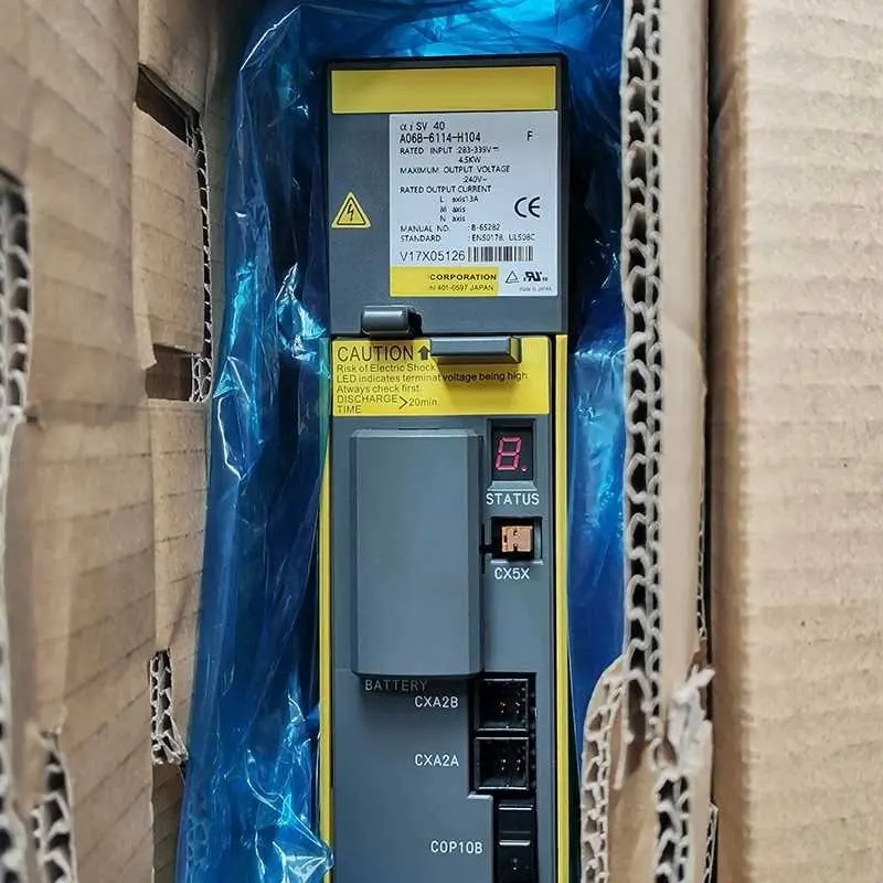 

Совершенно новый A06B-6114-H104 A06B-6114-H105 A06B-6114-H107 A06B-6114-H109 Гарантия один год