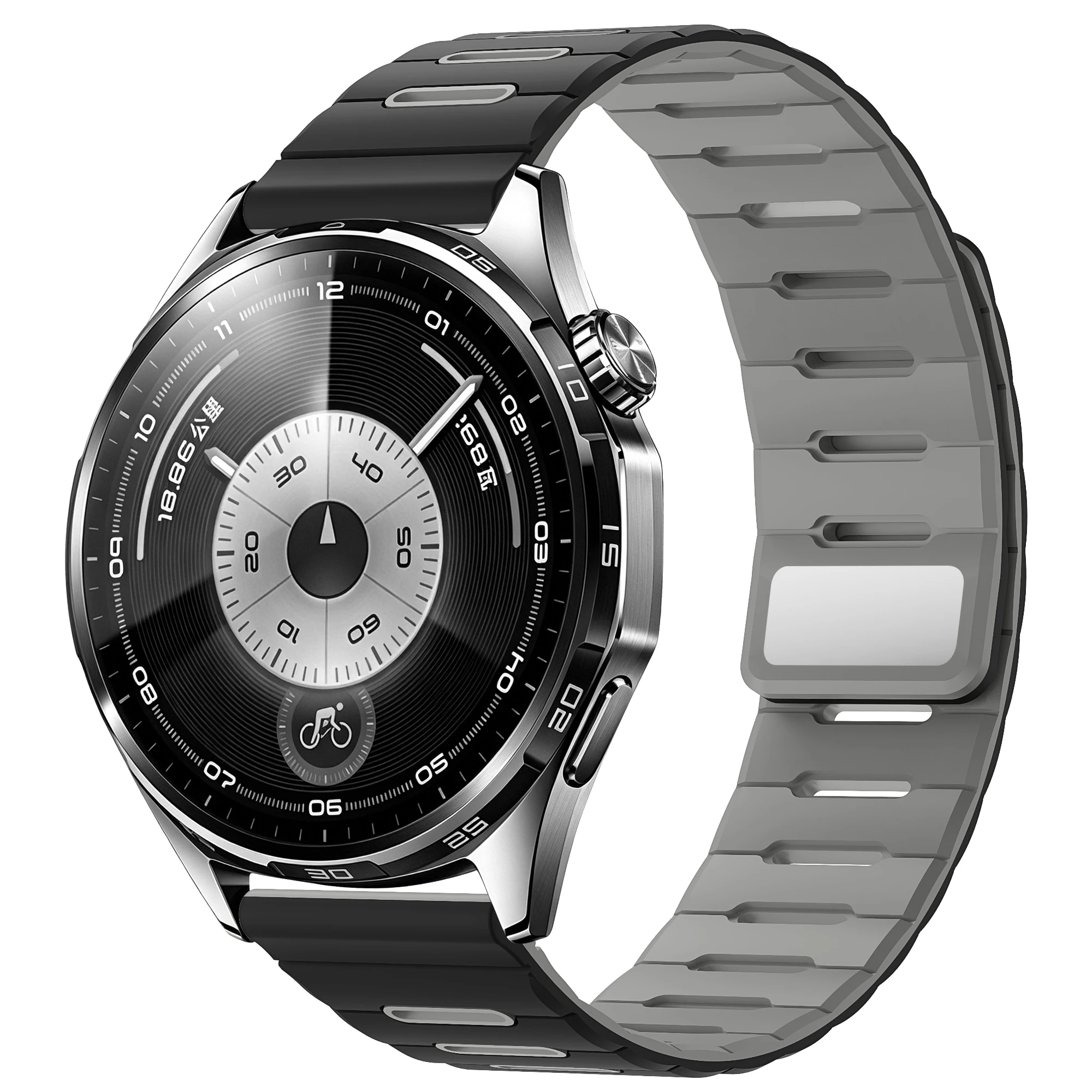 Magnetic Silicone Strap For Amazfit Bip Max 6 5/Balance 3 2/GTR 4 3 3 Pro Bracelet Amazfit Active Max/Cheetah 2 Ultra 22mm Band