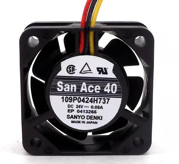 

НОВЫЙ ОРИГИНАЛЬНЫЙ 109P0424H737 DC 24 В 0,08 А 4015 40x40x15 мм Охлаждающий вентилятор Радиатор