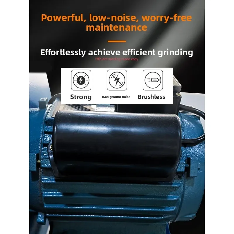 High-speed desktop single-head shoe repair grinding machine, polishing integrated upper beauty shoe repair special machine