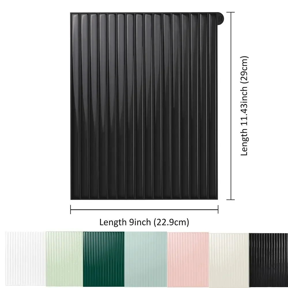 New Self-adhesive Peel and Stick Backsplash Waterproof 3D Wall Tile Home Decor 11.4*9inch Stick Tile for Kitchen Bathroom