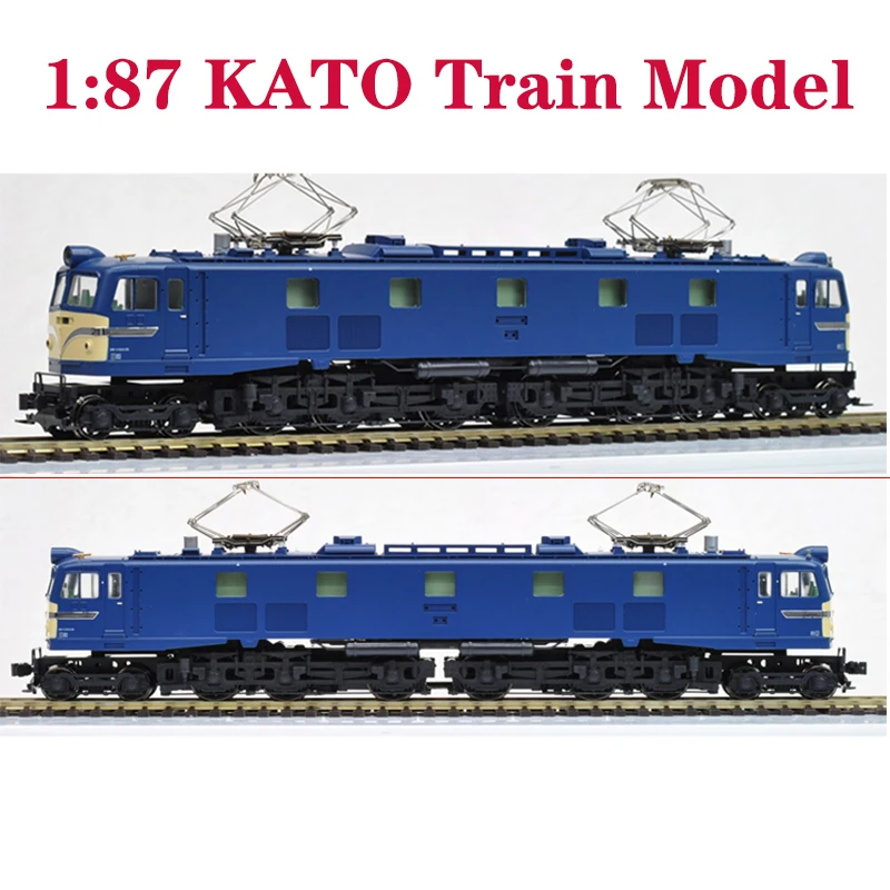 1:87 KATO Train Model HO 1-301 No. 16 (HO) EF58 (Large Window, Blue)