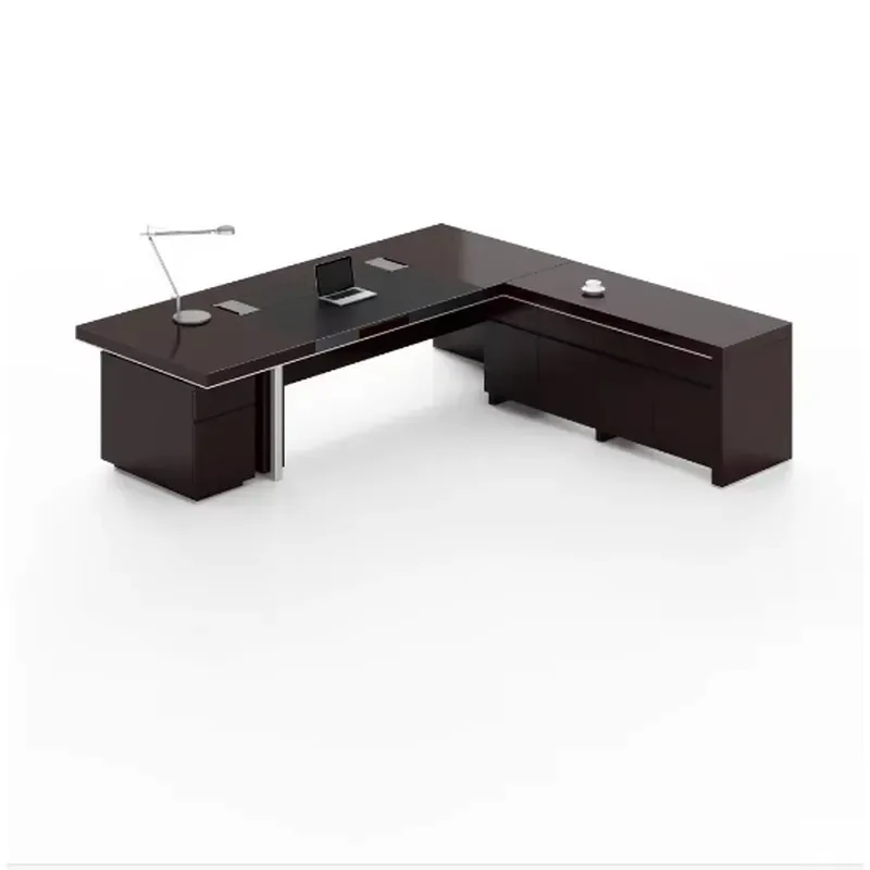 Sustainable Modern Durable Solid Wood Desk Eco Friendly Luxury Office Furniture Suitable for Office Buildings