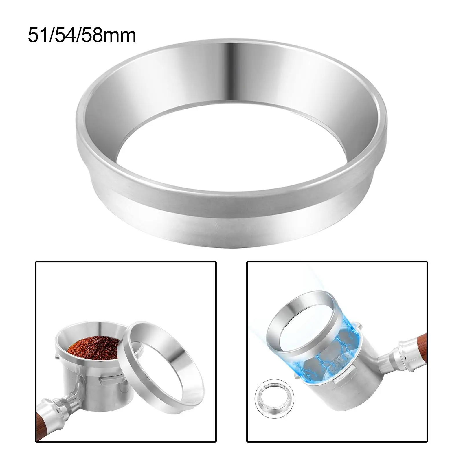 Espresso Dosing Funnel Durable Coffee Dosing Ring for Home Cafes Espresso