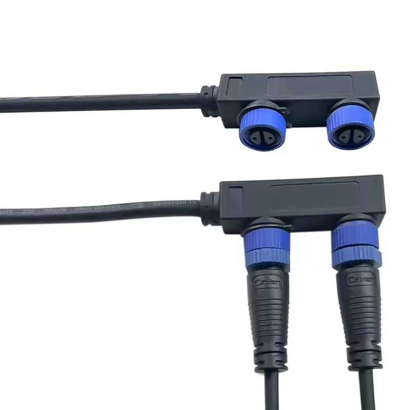 M15 F-type 2 3 4 Pin Connector Cable Waterproof 1 Divide 2 3 4 5 6 Wire Aviation Plug Male Female Joint LED Module Female Head