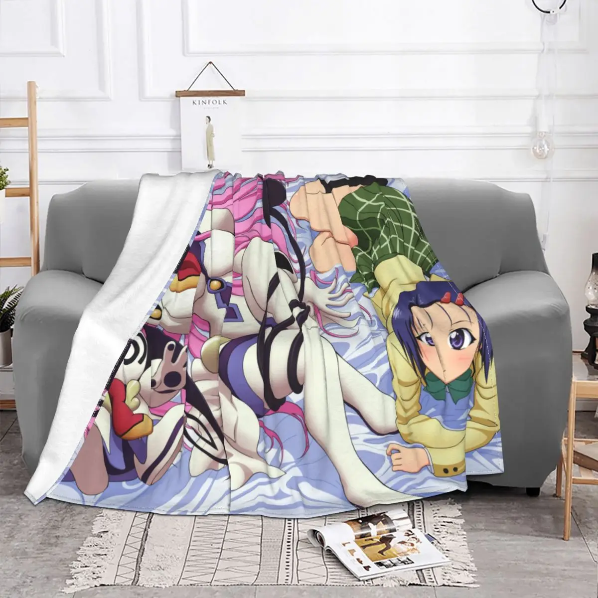 Sleep Blanket To Love Ru Fleece Flannel Summer Breathable Super Warm Ultra-Soft Throw Blankets For Office Plush Thin Quilt