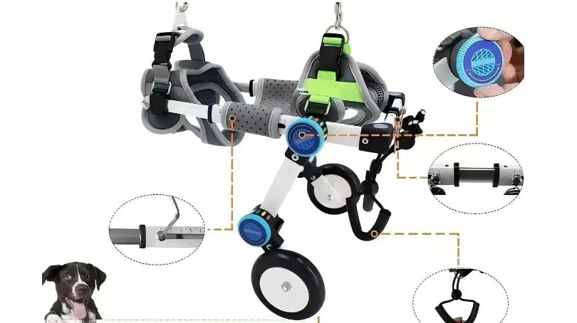 Manufacturer Wholesale High Quality Pet Dog Car Disability Disabled  Mobility Vehicle Dog