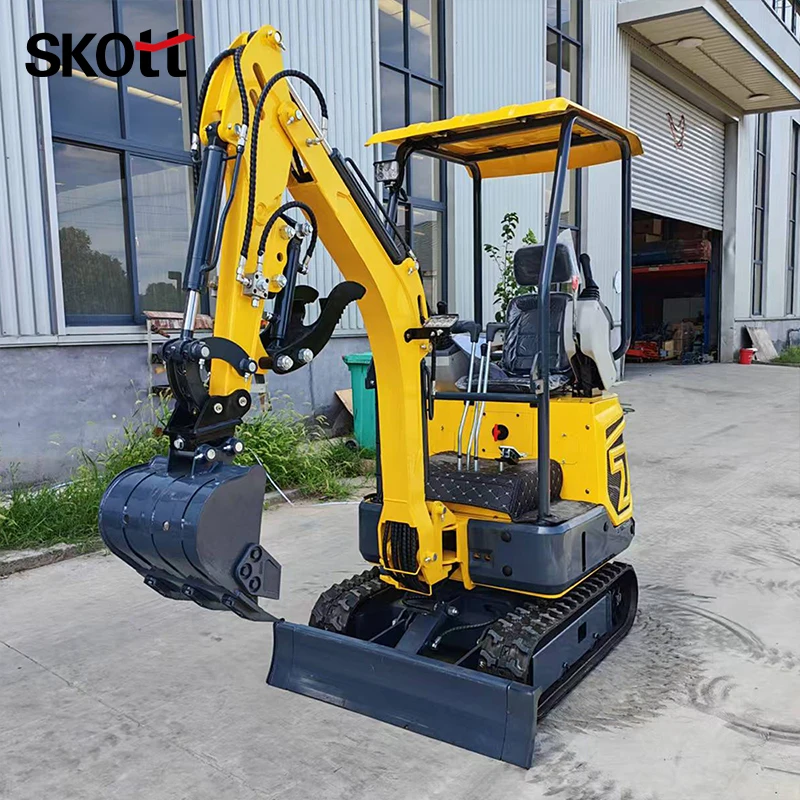 

Индивидуальный компактный экскаватор 1,2 т | Сертифицированное CE, прямая поставка с фабрики по всему миру