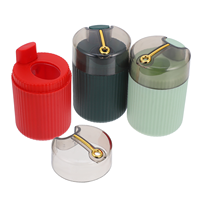 3 Pcs Intelligent Toothpick Holder Travel Toothpicks Abs Pop up Automatic Dispenser