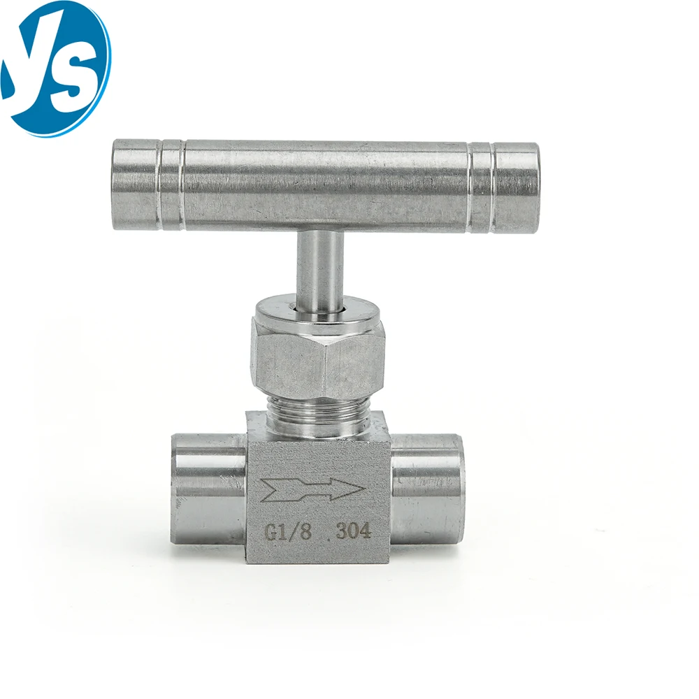 

Игольчатый клапан из нержавеющей стали 304, регулирующий клапан потока 1/8 дюйма, 1/4 дюйма, 3/8 дюйма, 1/2 дюйма, внутренняя резьба BSP