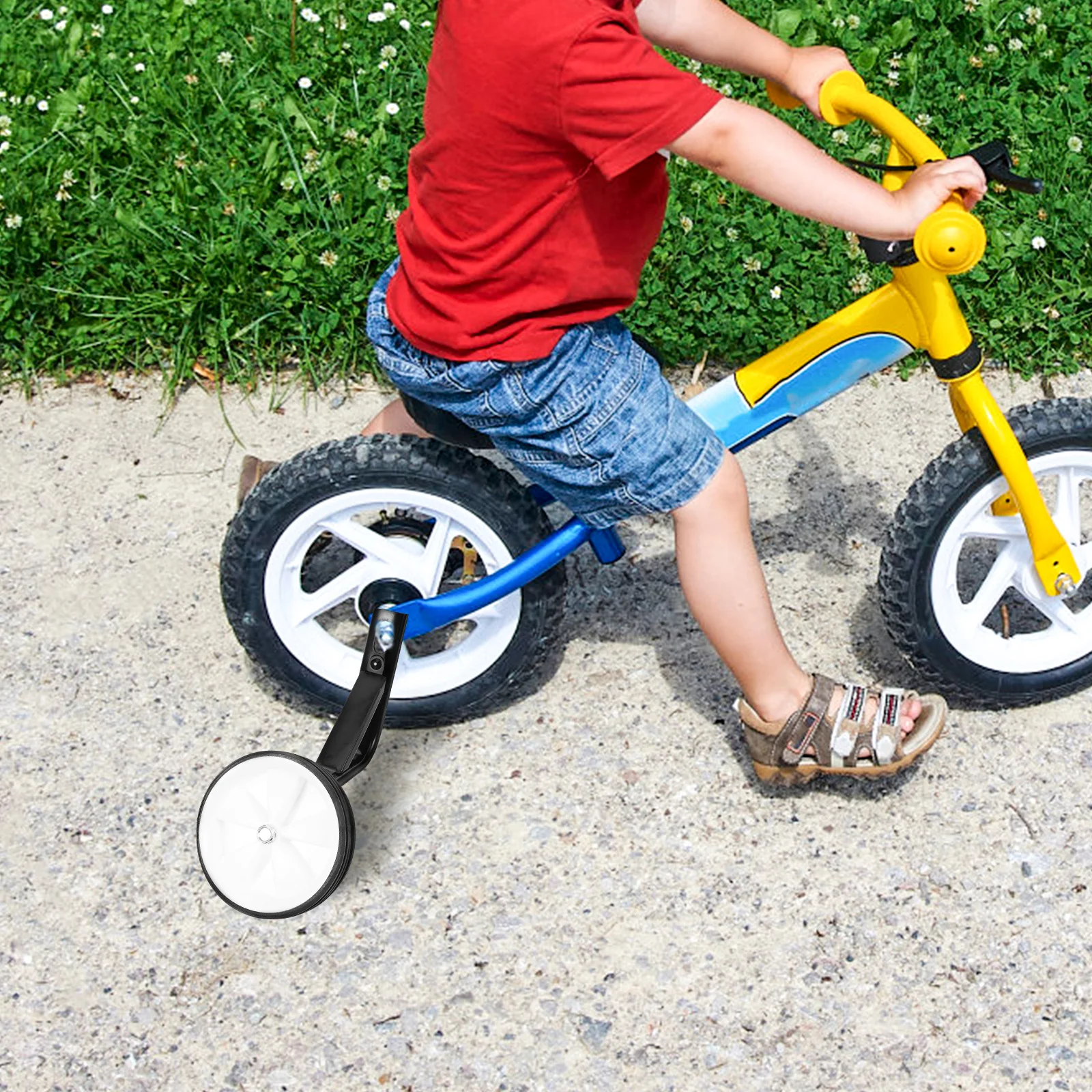 

1Pair Bike Training Wheels Heavy Duty Bike Stabiliser Replacement Accessories Balance Support Wheels Training Wheel