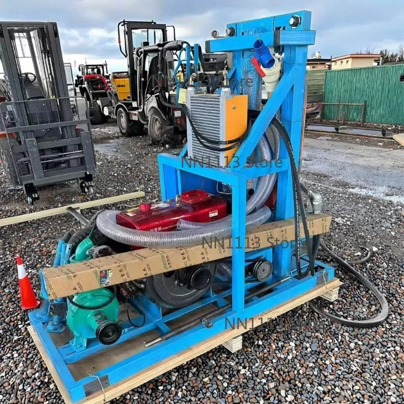 

Hot Selling Hydraulic Core Drilling Rig Motor High Performance Water Well Mining Use Drilling Machine 180m Depth