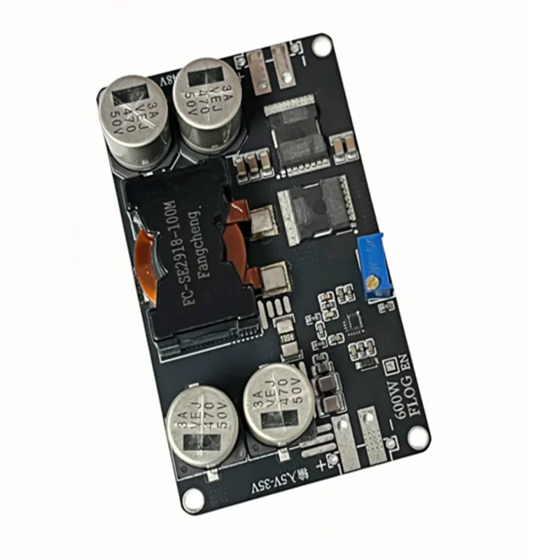 600W Boost Module, High-Power DC-DC Power Module, 5–35V to 9–48V, Synchronous Boost