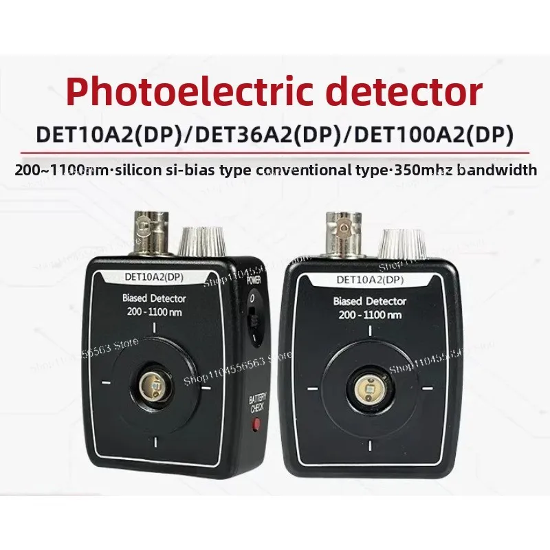 

Photodetector: Silicon (Si) - Bias - Conventional, 200nm-1100nm DET36A2 (DP)