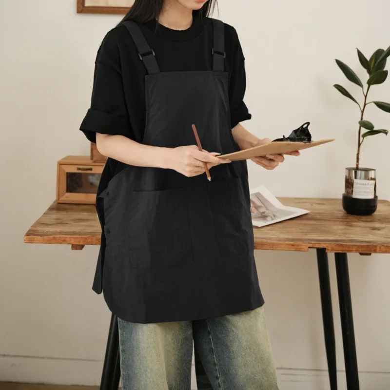 High Quality Waterproof Outdoor Barber Coffee Shop Catering Workwear Apron Unisex Household Kitchen Cooker Workwear