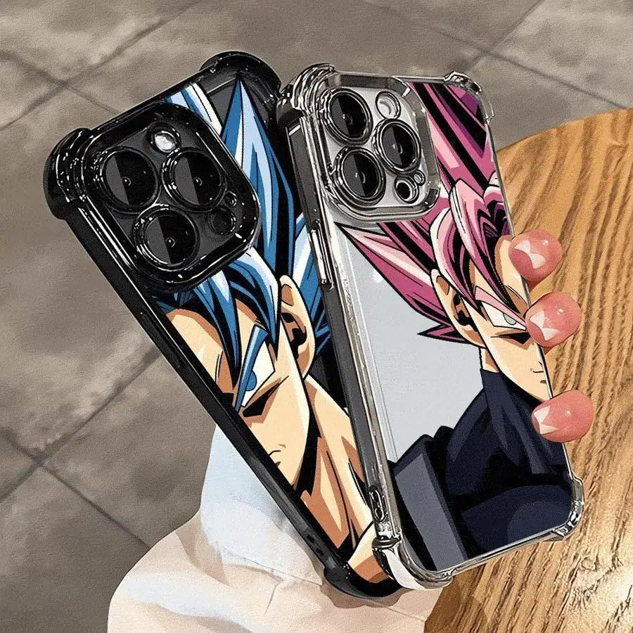 

Dragon-Ball Goku Phone Case for Apple iPhone 14 Pro 15 11 11Pro 12 13 15Pro Max XR 16 16Plus XS MAX Soft Cover