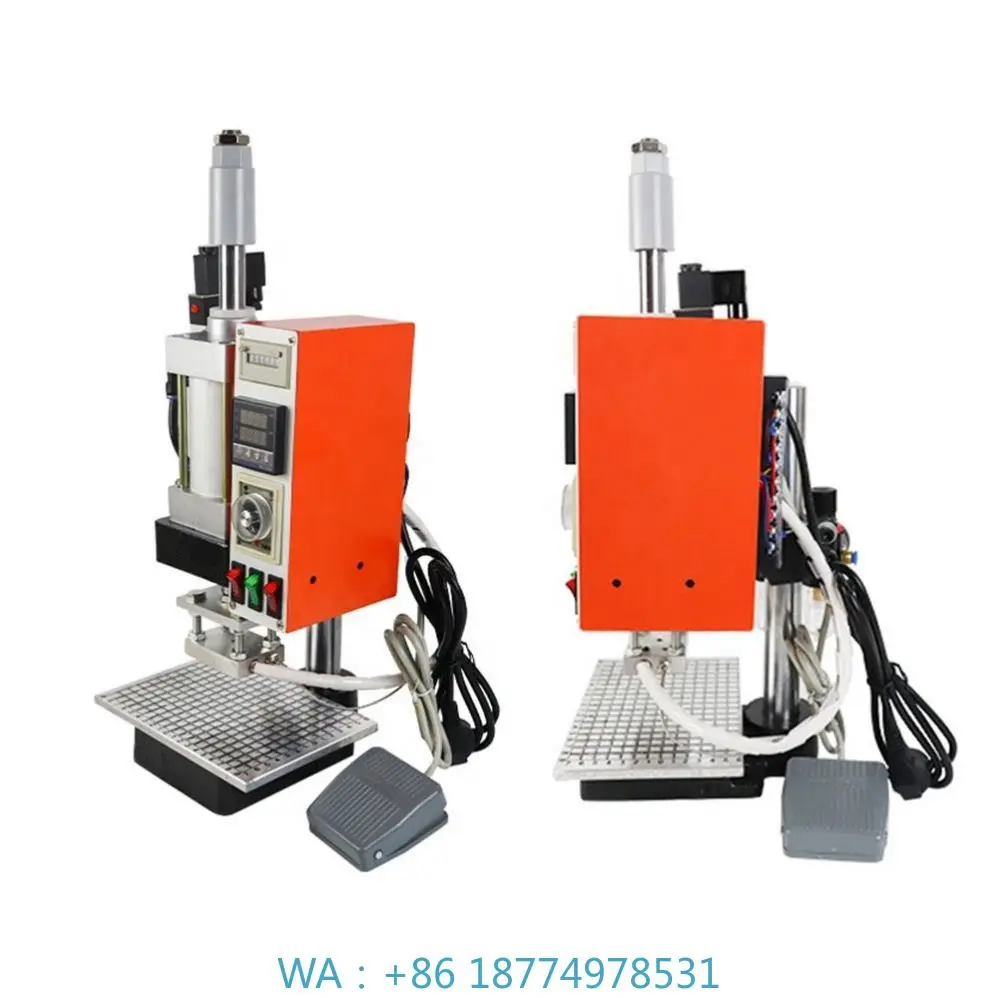 Compact Desktop Hot Stamping Solution Belt Embossing for Leather Cloth Decoration Application