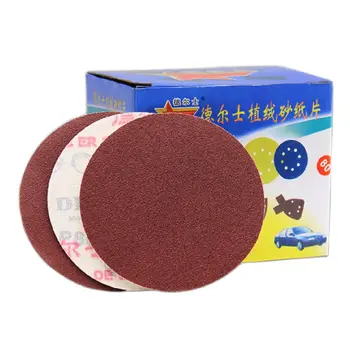 5 Inch 100mm 125mm Sandpaper Sanding Disc For Metal Auto Wood Car Wheel Restoration Sanding Polishing P60 P80 P320 P600 P800