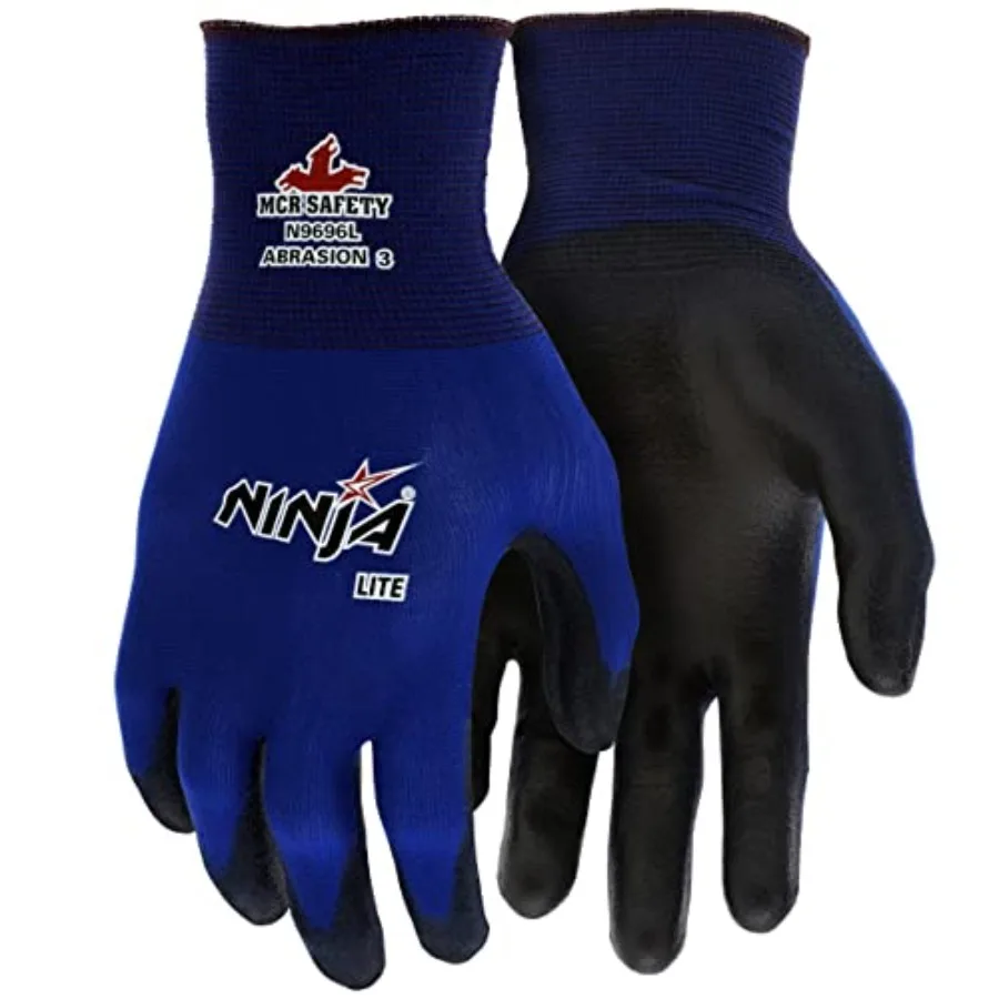 

Memphis N9696 Blue Ninja Lite Gloves 18 Gauge Size Large 12 Pair