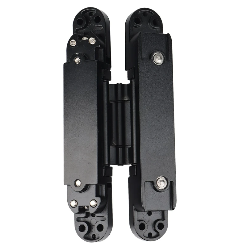 3D Adjustable Concealed Wood Door Mute Cross Hinge Adjustable Concealed Gate Self Closing Heavy Duty Hinges