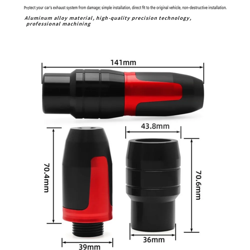 For KTM RC390 DUKE390 250 790 890ADV CNC Exhaust Pipe Protector, Labor-Saving Anti-Fall Slider Parts