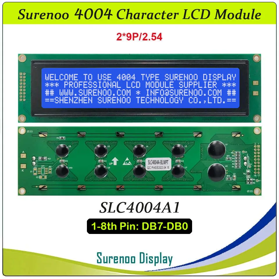 404 40X4 4004 Karakter LCD Module Scherm Panel LCM AIP31066 PCF8574T Seriële IIC I2C USB2LCD LCD2USB LCD Smartie AIDA64