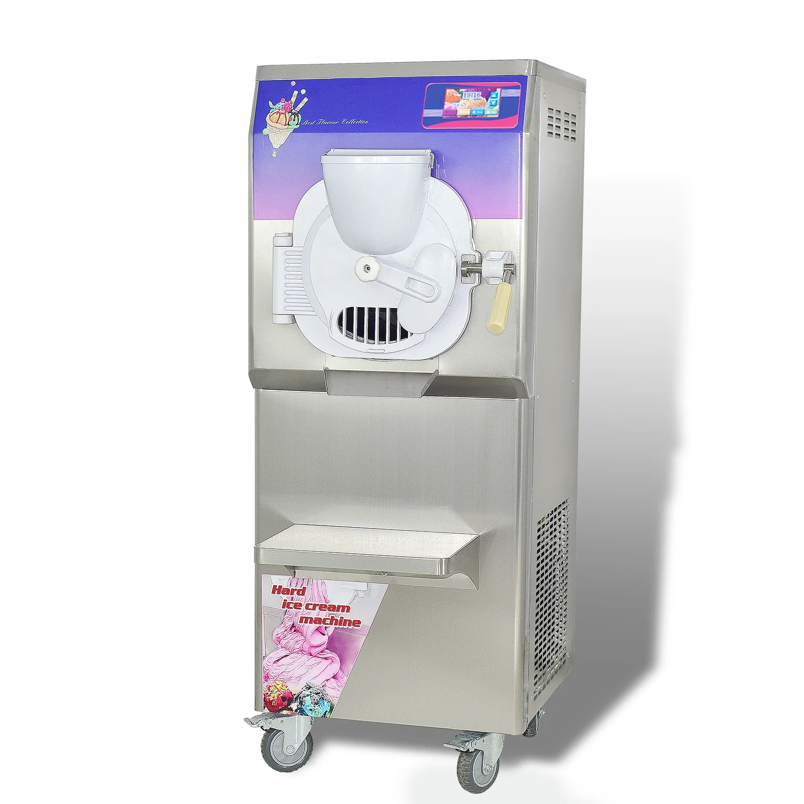 

Electric hard ice cream maker mixer frozen yoghurt fruit chinese gelato italian ice cream machinery hard ice cream machine