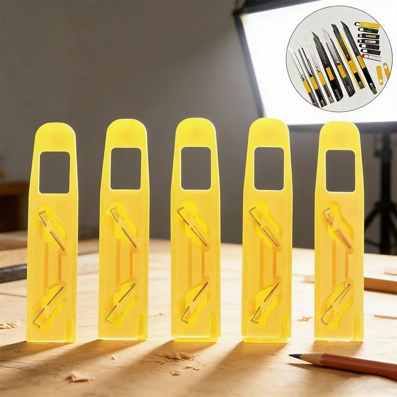 Professional Wallpaper Tool​ 9mm Adjuster Pusher, Utility Knife Accessory for Paper Cutting, Wallpaper Installation DIY Projects