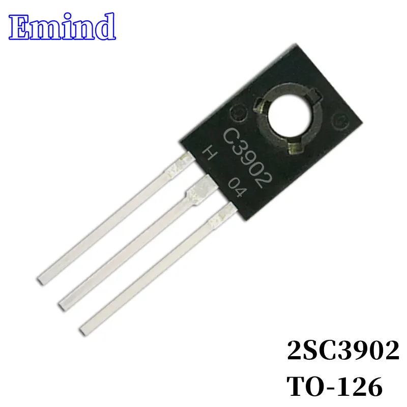 100/300/500/1000/2000Pcs 2SC3902 C3902 DIP Transistor TO-126 NPN Type 160V/5A Bipolar Amplifier Transistor