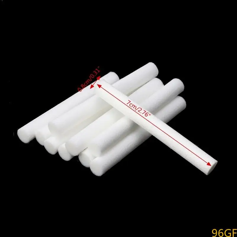 96gf 10pcs Mini Humidifiers Filtri Riempi remibl bastoncini batuffolo batuffolo spugne Le spugne possono essere