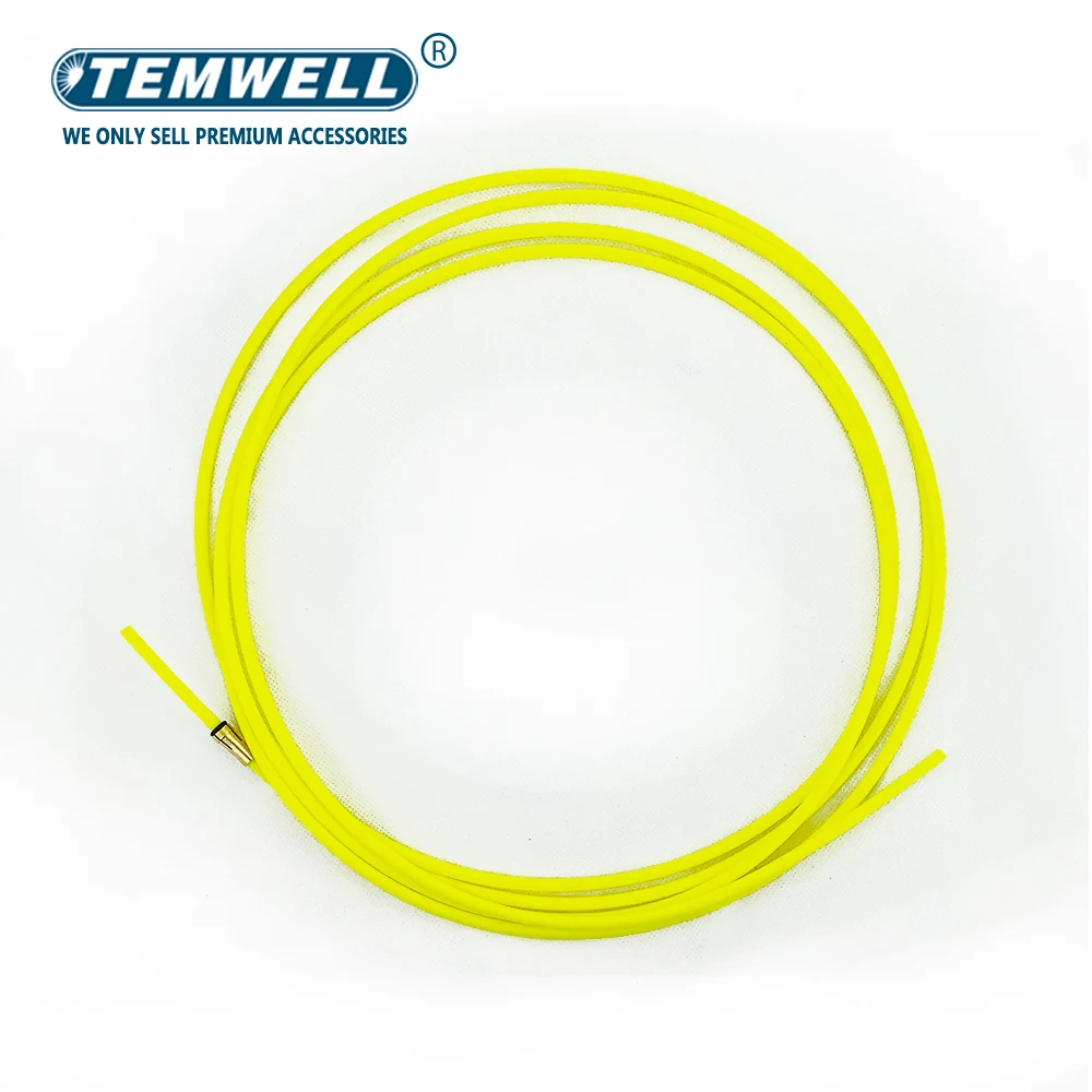 Imagem -02 - Mig Mag Welding Torch Ptfe Liner Euro Wire Kit de Conector Rápido Central Vermelho Amarelo Azul 60 81 2-1 3m 4m 5m