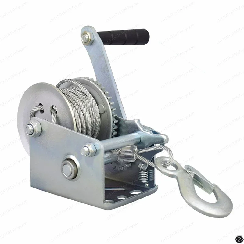 Manual winch, traction hoist, full set of wire rope specifications, hand winch