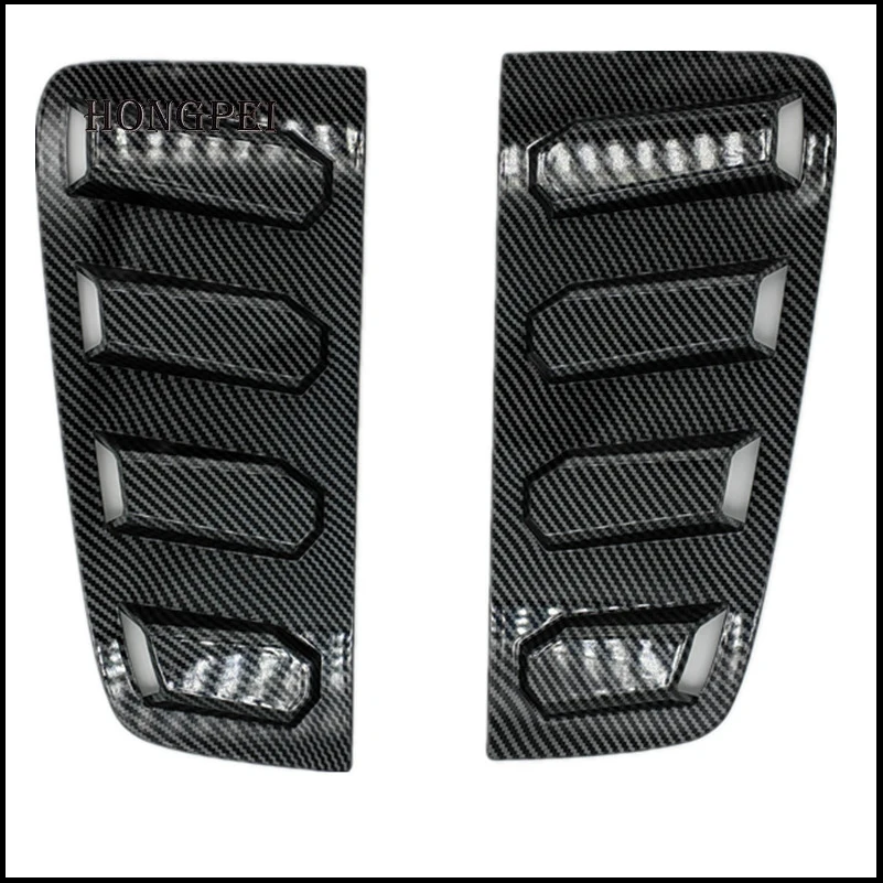 For Suzuki Swift 2005-2010 4 Doors Rear Window Shades Auto Styling Accessory Shutter Louver Vent Scoop Cover Trim