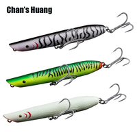 Chan's Huang 15CM 40G / 100G / 135G / 165G Big Game Artificial Fishing Lure Popper Saltwater Topwater Hard Wobbler Popper Bait