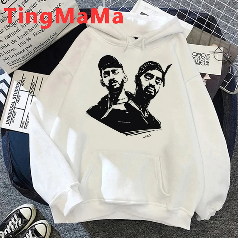 Hajime MiyaGi Andy Panda Russian Hip Hop Band Hoodies Men Fashion Cartoon Clothes Rapper Streetwear Unisex Sweatshirts Male