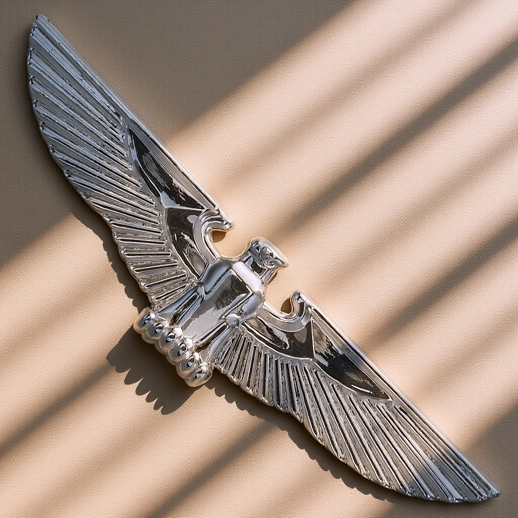 

Metal 3D Eagle Car Decal Decorative Sticker Automotive Badge Suv Truck Exterior Decoration Metal Eagle Car Decal