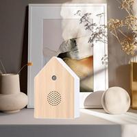 Bird Chirping Sound Box Indoor Ambient Noise Portable Table/Wall Mount Bird Singing Machine for Living Room Bedroom Garden Patio