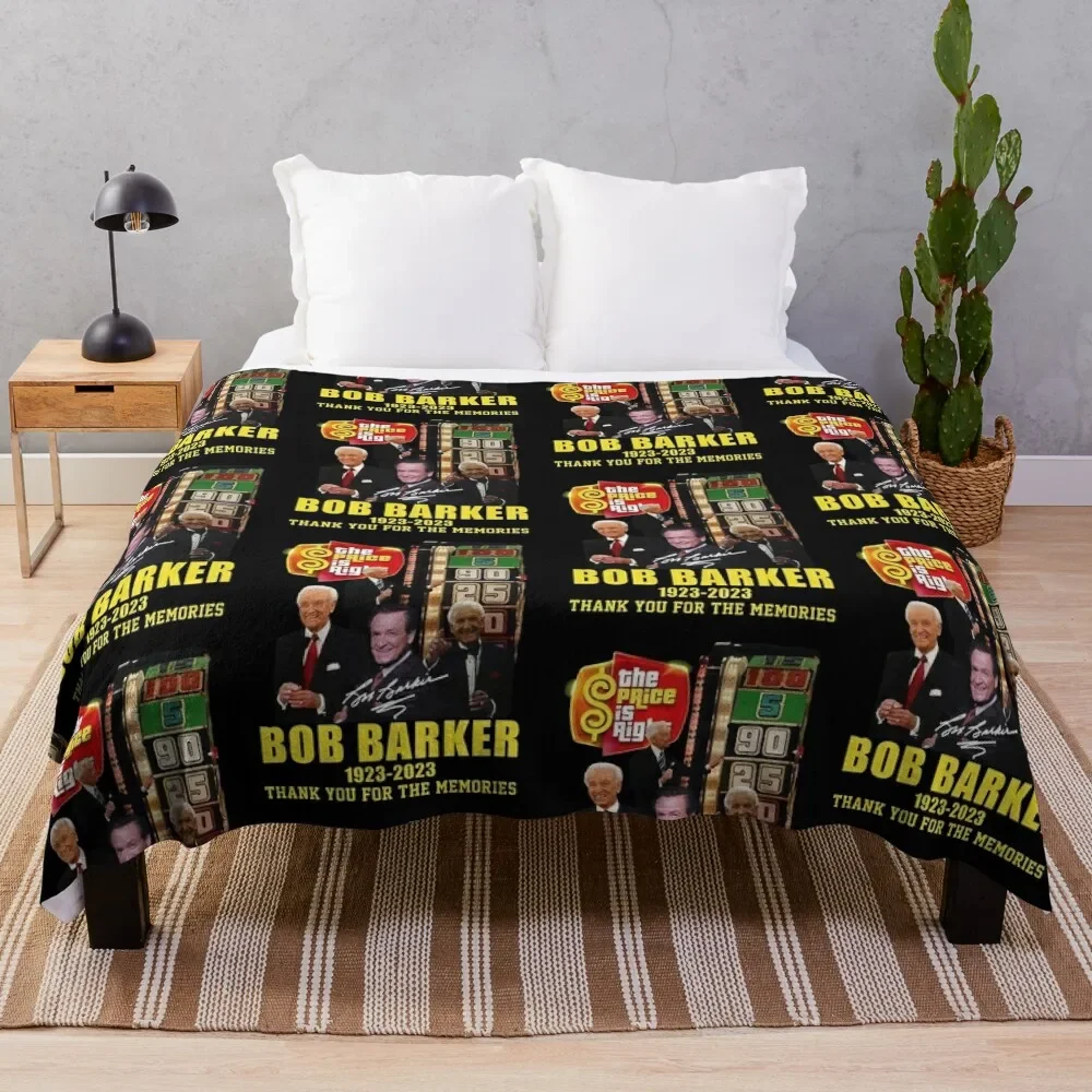 

The Price Is Right Bob Barker 1923 Throw Blanket Decorative Sofas Nap Blankets For Sofas christmas decoration Blankets