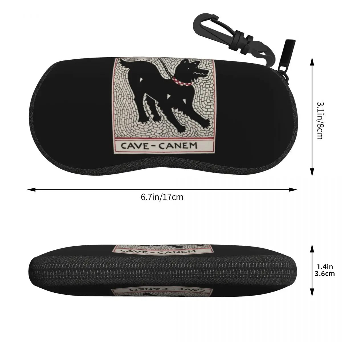 كهف Canem شل نظارات حالة النظارات الشمسية الواقية مربع النساء الرجال لينة حقيبة النظارات الحقيبة