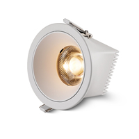 Tuya Zigbee/ DALI/ Matter/ 5 CCT Switchable/ Recessed LED Smart Ceiling Downlight AC110V/ 220V Black White Spotlight
