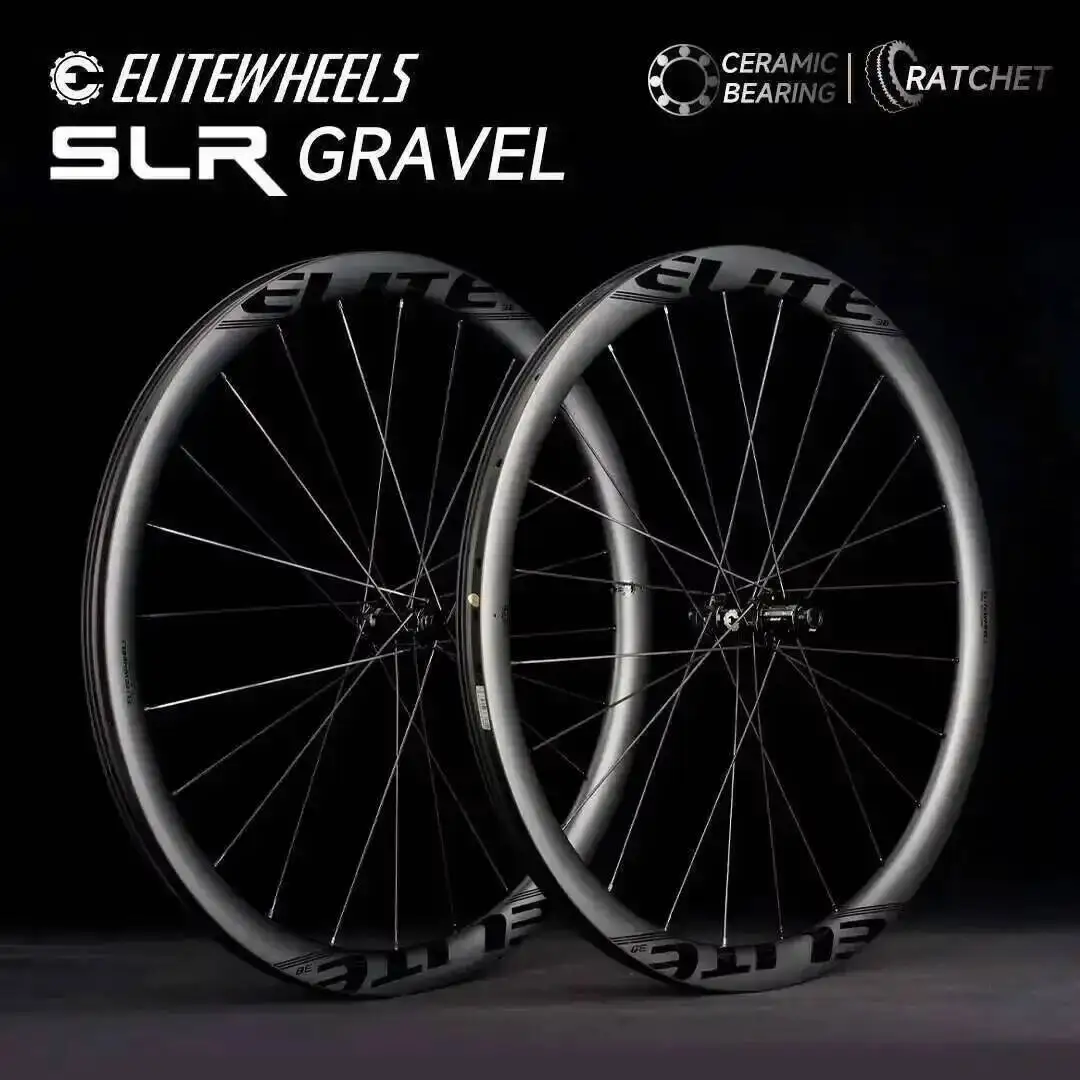 AliExpress ELITEWHEELS SLR GRAVEL Carbon Wheelset  Ratchet System 36T Disc Brake Cyclocross 700C Wheels Center Lock SHIMAN0 XDR Hub 35x34mm