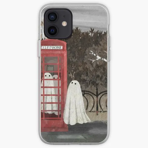 There Are Ghosts In The Phone Box Again  Phone Case Customizable for iPhone 6 6S 7 8 Plus X XS XR Max 11 12 13 14 Pro Max Mini