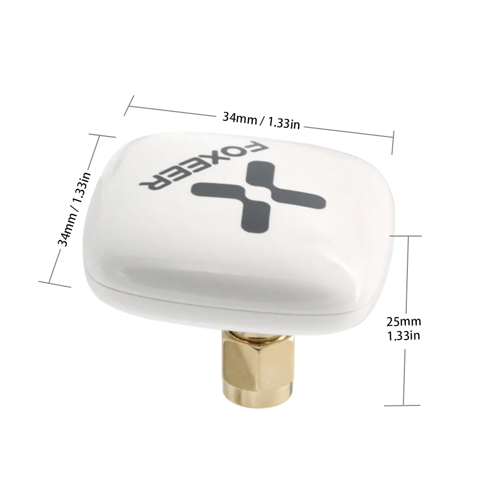 هوائي Foxeer-Echo 2 Patch، 9dBi، 5.8 جيجا هرتز، RHCP، LHCP، SMA، هوائي FPV صغير لطائرة السباق بدون طيار #6
