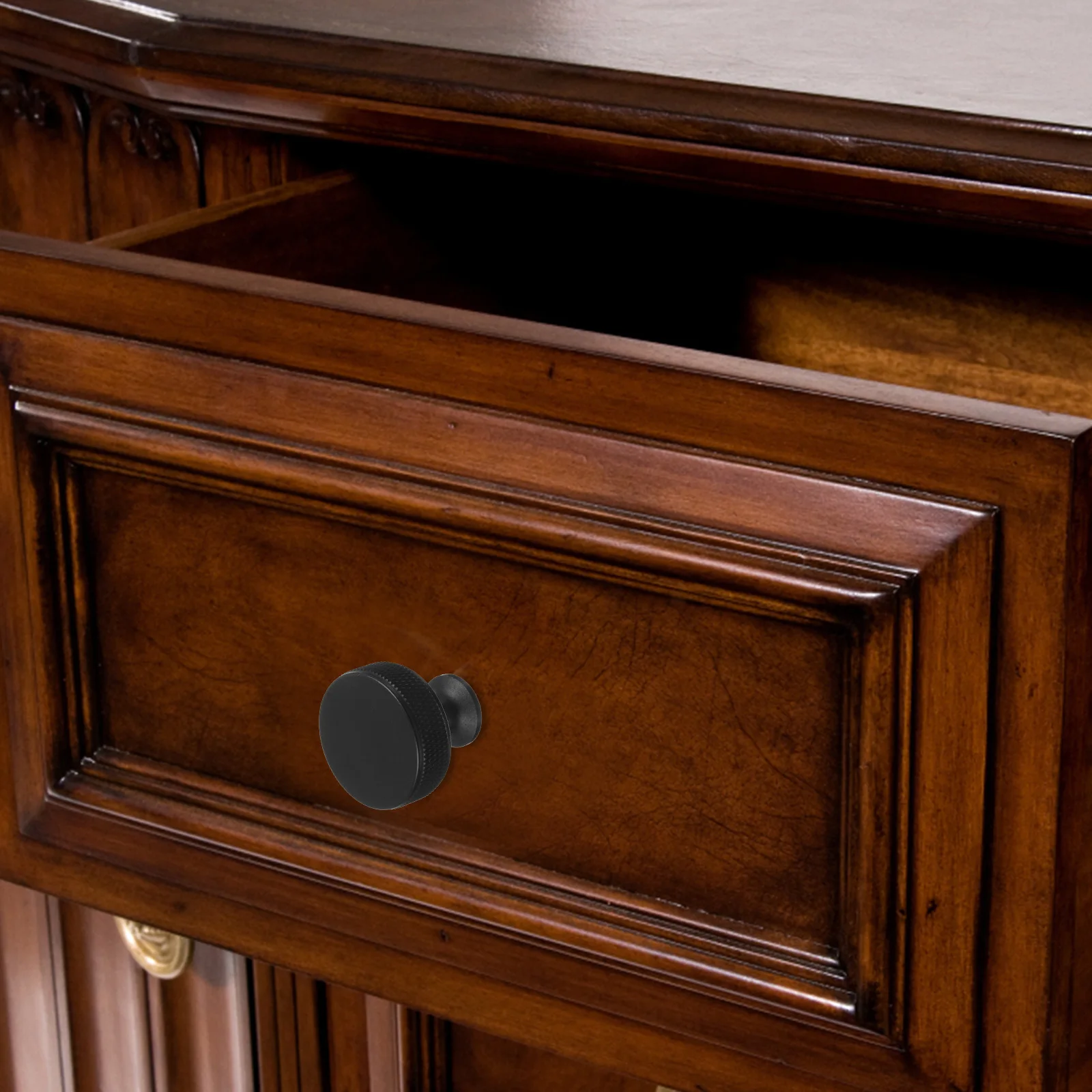 

5 Pcs Cabinet Door Handle Drawer Pulls Modern Aluminum Alloy Smooth Surface Metal Furniture Knobs Wardrobe Closet Hardware