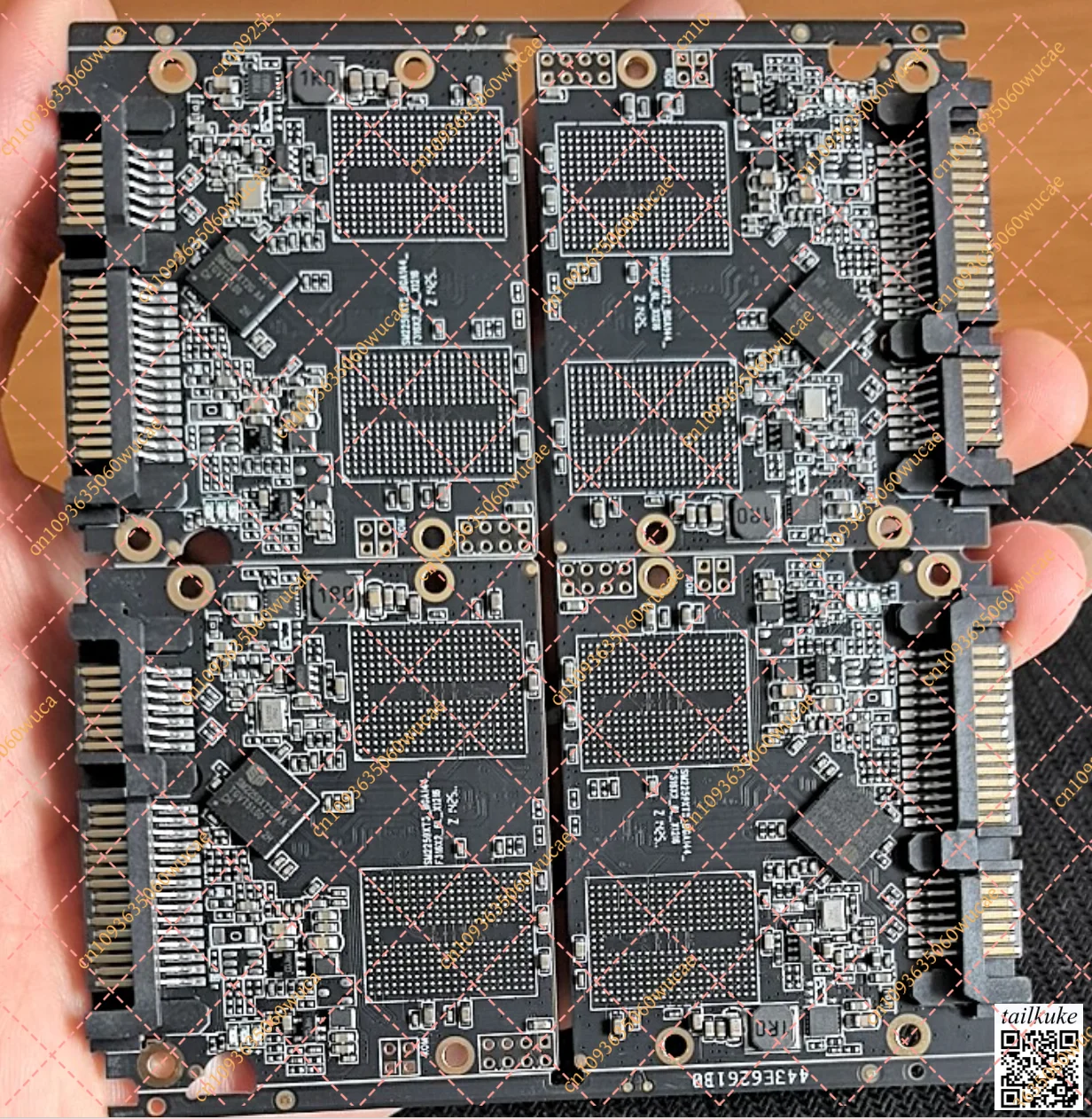 SM2259XT2 316-Ball SSD Main Control Board Solid State Drive Circuit Board Kit