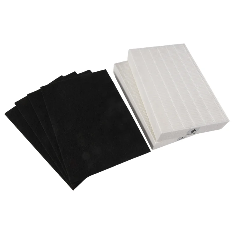 2 filtros HEPA + 4 de carbón adecuados para purificadores de aire Honeywell HPA100 y HPA090 HPA094 HPA100 HPA104 HPA105 HPA106