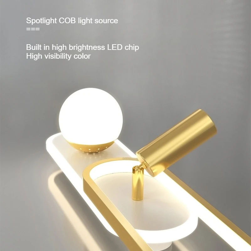 SANDYHA Modern Minimalist Ceiling Light Strip Design LED Lamp for Living Room Decoration Corridor Dining Table Lighting Fixtures