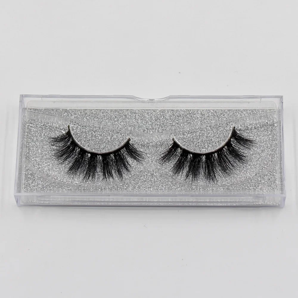 AMAOLASH Mink Lashes 3D Mink Eyelashes Ręcznie robione rzęsy z pełnym paskiem 1 para sztucznych rzęs o dużej objętości Makijaż Przedłużanie rzęs