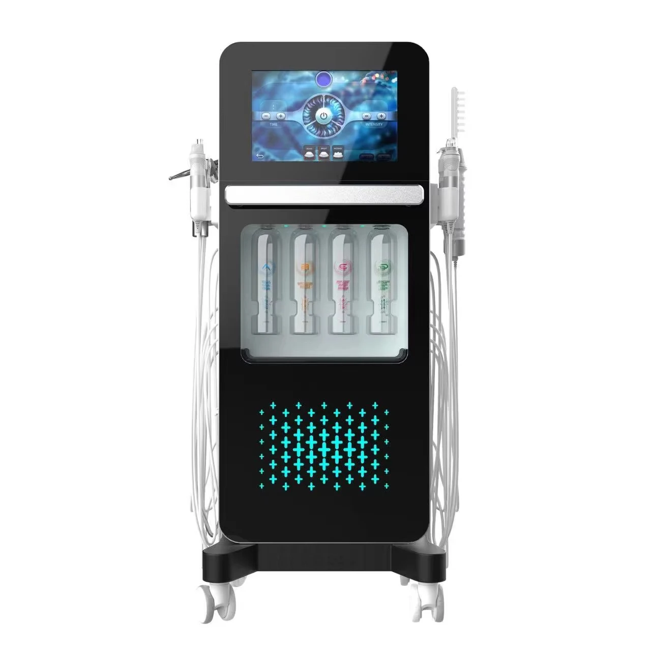 17 in 1 Oxygen Jet Machine Water Oxygen Spa Skin Care Dermabrasion Skin Tightening Device for Beauty Salon