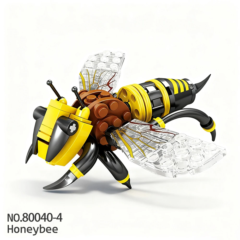 نماذج مخلوقات بيونيك قابلة للجمع - مجموعة بناء MOC من العقرب الحريشي والتريليوبيت، قطع عرض مفصلة للهواة